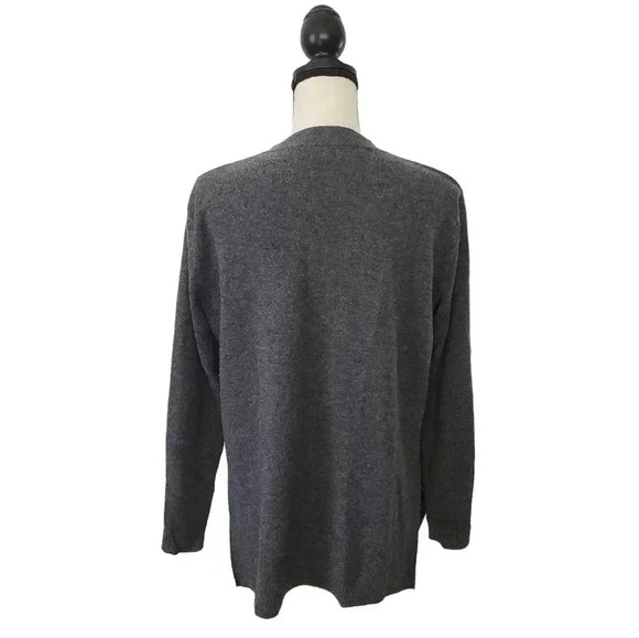 Oats Cashmere by Debra Hayburn Gray Cardigan - Picture 3 of 5